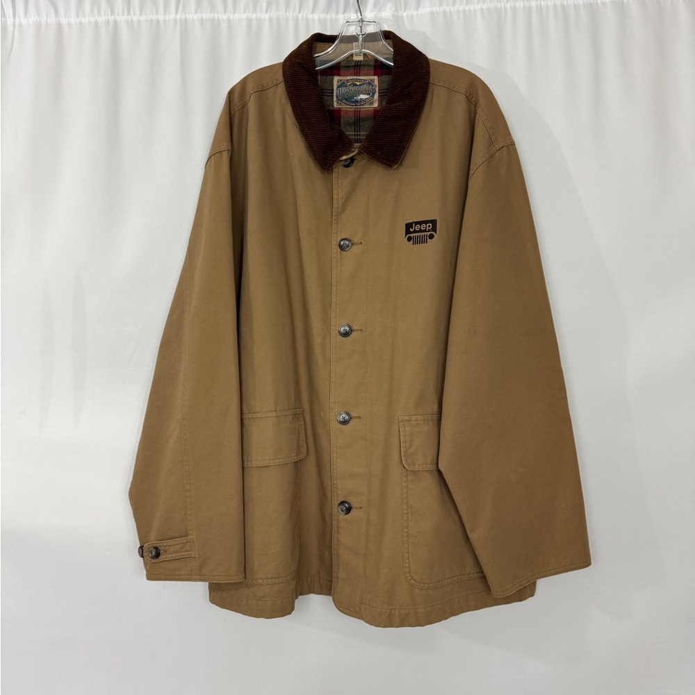 Jeep Brown Dunbrooke Upstream Outdoor Advantage Jacket